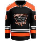 Biggby Bombers Tier 2 Girls Adult Player Sublimated Jersey