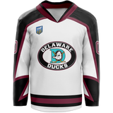 Delaware Ducks Adult Goalie Hybrid Jersey