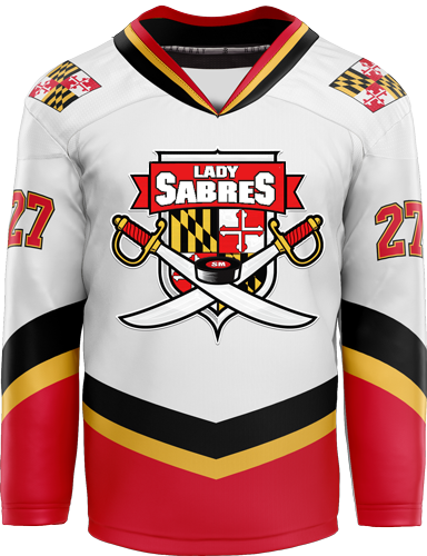 SOMD Lady Sabres Adult Player Sublimated Jersey