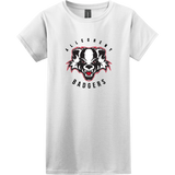 Scary Badgers Softstyle Ladies' T-Shirt