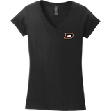 Danbury Hat Tricks Softstyle Ladies Fit V-Neck T-Shirt