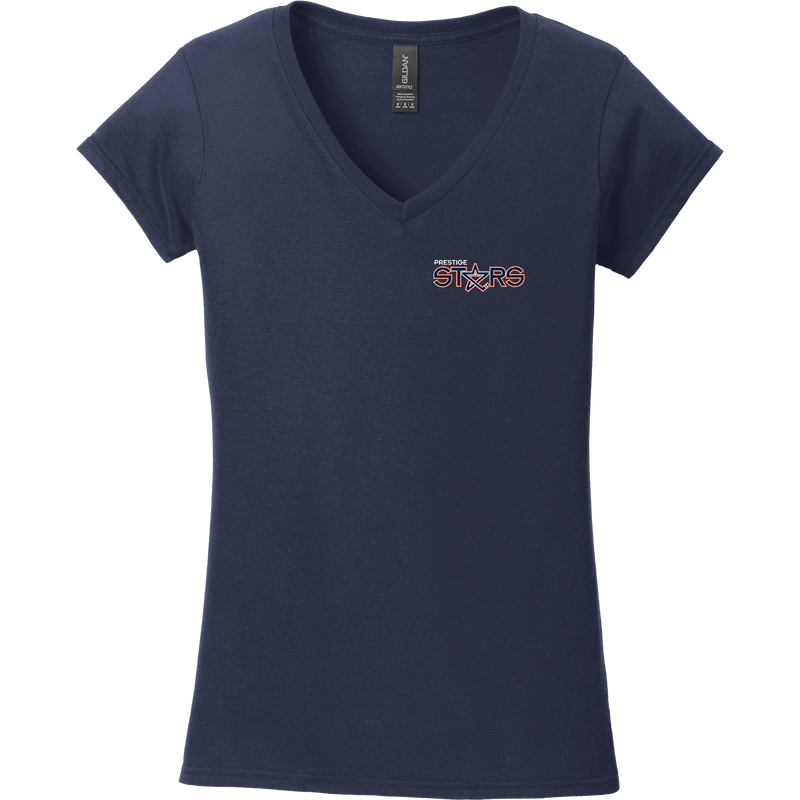 Prestige Stars Softstyle Ladies Fit V-Neck T-Shirt