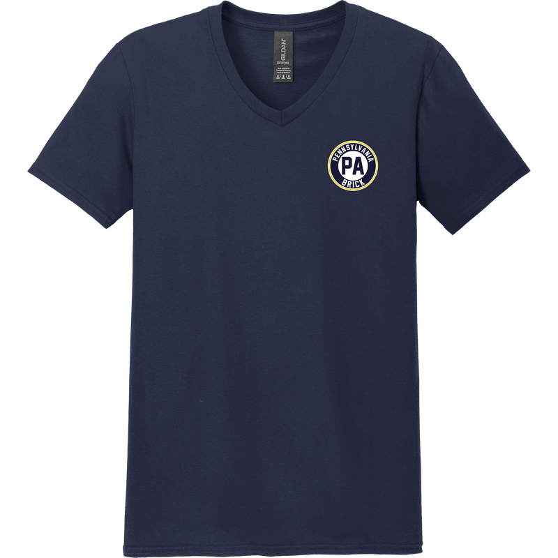 PA Brick Softstyle V-Neck T-Shirt