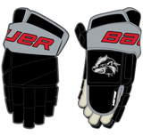 Allegheny Badgers Bauer Team Vapor Pro Glove