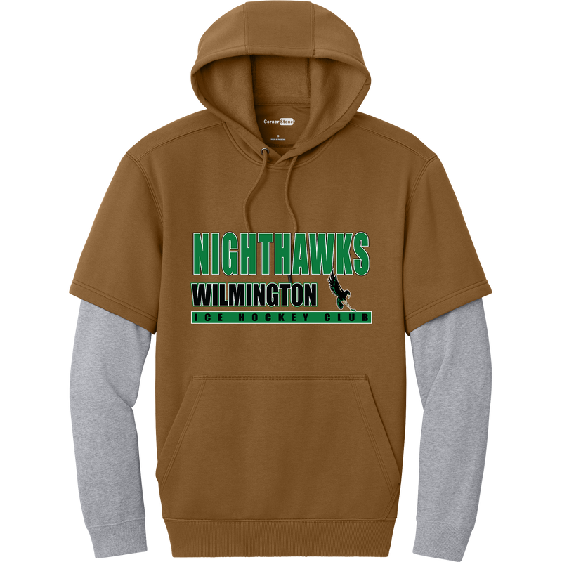 Wilmington Nighthawks Tough Fleece Layered Hoodie