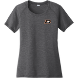 Danbury Hat Tricks Ladies PosiCharge Tri-Blend Wicking Scoop Neck Raglan Tee