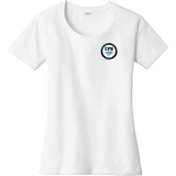 Carolina Premier Hockey Ladies PosiCharge Tri-Blend Wicking Scoop Neck Raglan Tee