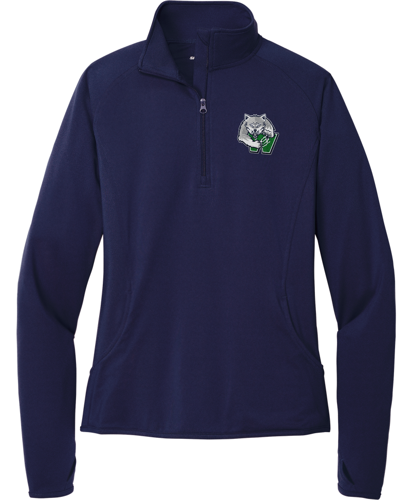Woodbridge Wolfpack Ladies Sport-Wick Stretch 1/4-Zip Pullover