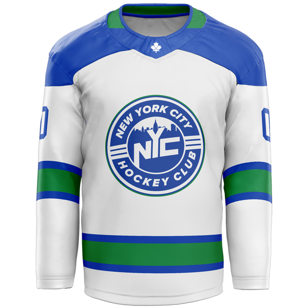 NYC Hockey Club Adult Goalie Cut and Sew Jersey