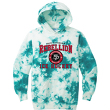 South Pittsburgh Rebellion Youth Crystal Tie-Dye Pullover Hoodie