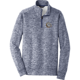 Chelsea Bulldogs PosiCharge Electric Heather Fleece 1/4-Zip Pullover