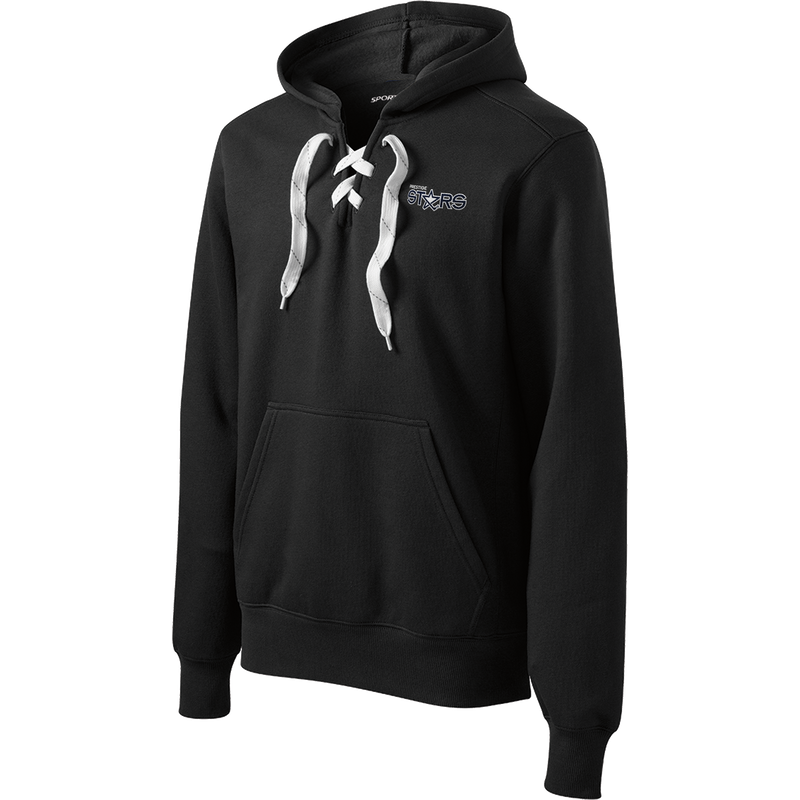Prestige Stars Lace Up Pullover Hooded Sweatshirt