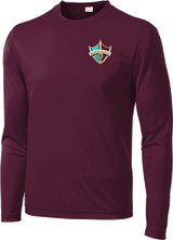 Delaware Ducks Long Sleeve PosiCharge Competitor Tee