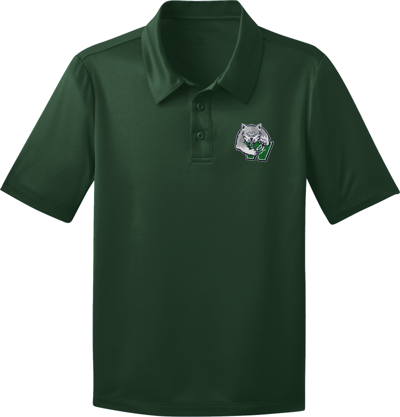 Woodbridge Wolfpack Youth Silk Touch Performance Polo
