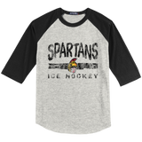 Seacoast Spartans (Ice Hockey) Youth Colorblock Raglan Jersey