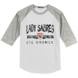 SOMD Lady Sabres Youth Colorblock Raglan Jersey